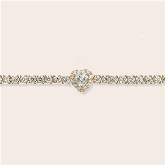 Bracciale Ultima Edizione Donna tennis in Argento BAO1700 GIALLO - BAO1700 GIALLO